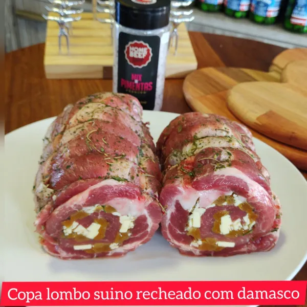 Copa Lombo recheado c/ Damasco