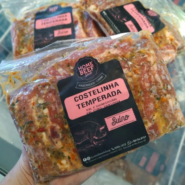 Costelinha Suína Temperada Chimichurri