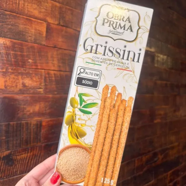 Grissini Obra Prima 125g (gergelim)
