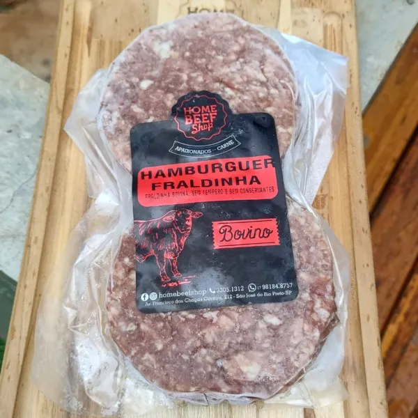 Hambúrguer de Fraldinha