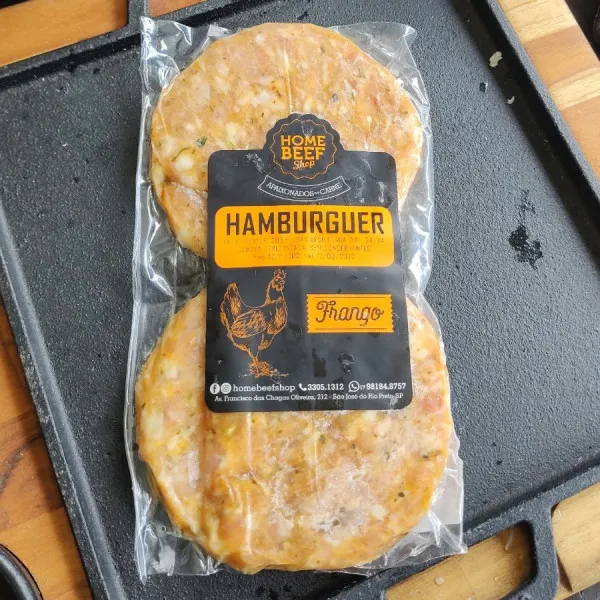 Hambúrguer de Frango