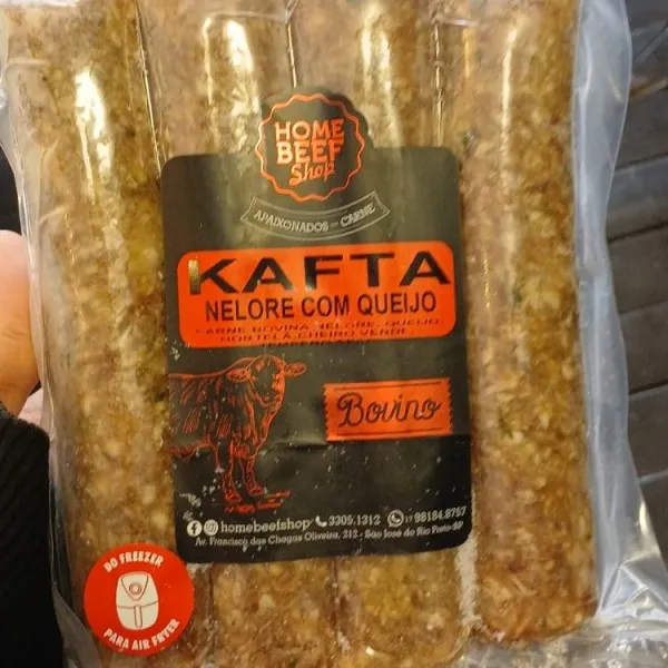 Kafta Nelore com queijo (sem palito)