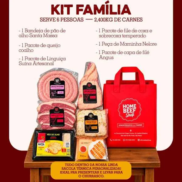 Kit Churrasco Família