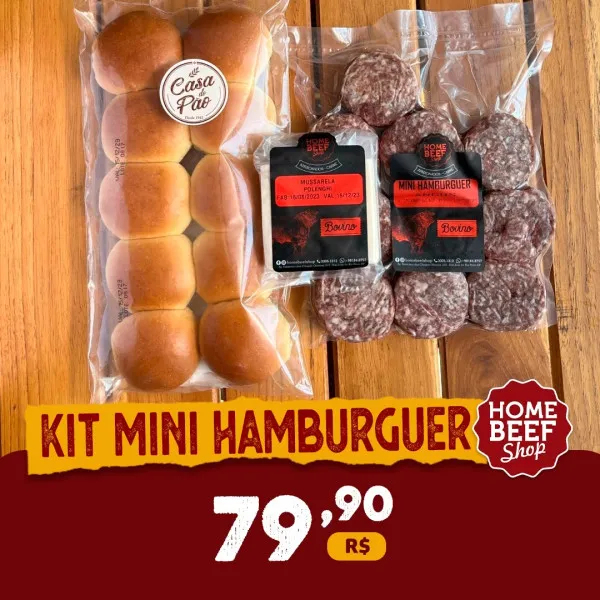 Kit Mini Burguer