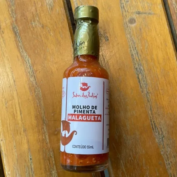 Molho de pimenta malagueta 55ml