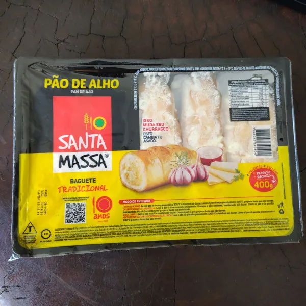 Pão de Alho Santa Massa