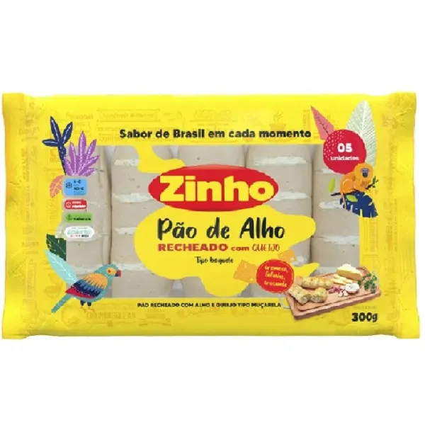 Pão de alho Zinho Tradicional