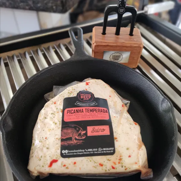 Picanha Suína temperada