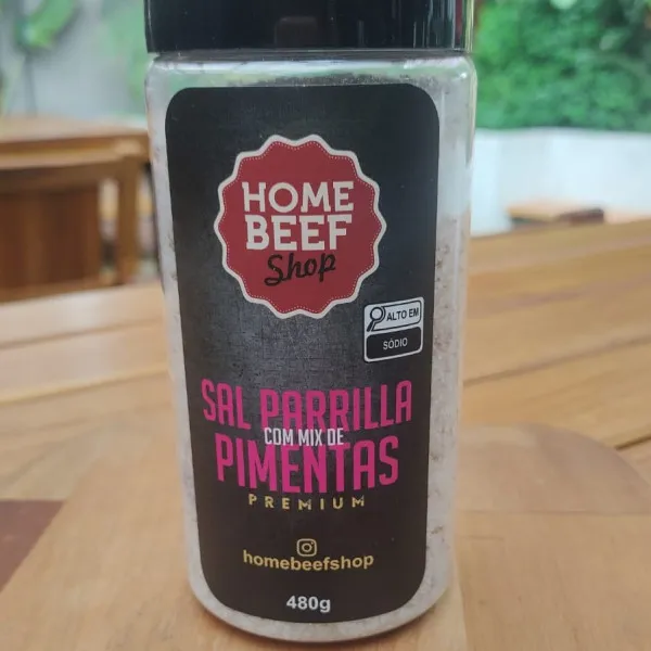 Sal de Parrilla e Mix de Pimenta